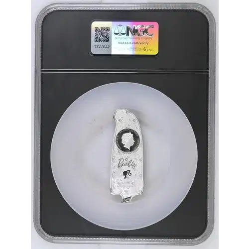 2024 1 oz SOLOMONS Totally Hair Barbie PL70 NGC CSC2